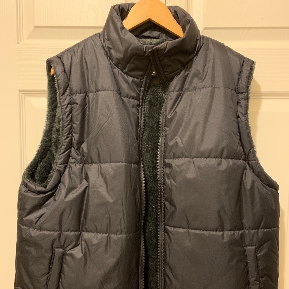 Men’s Large Fleece Lined Vest